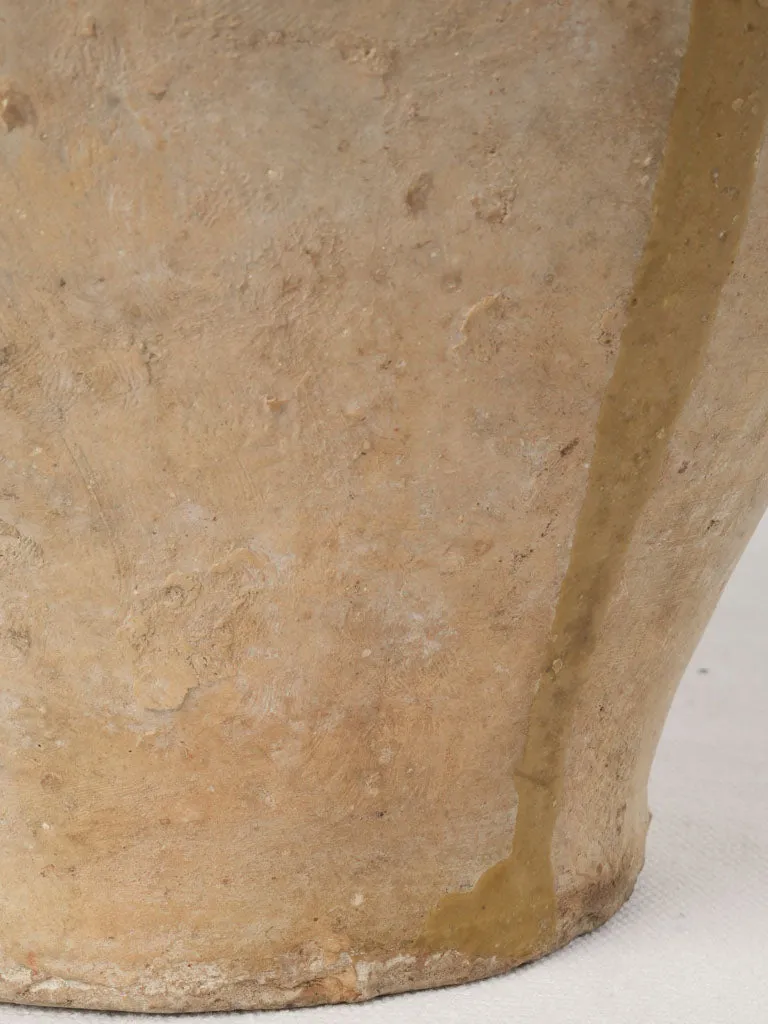 Antique Yellow Glazed Kanti Pitcher, 11¾"
