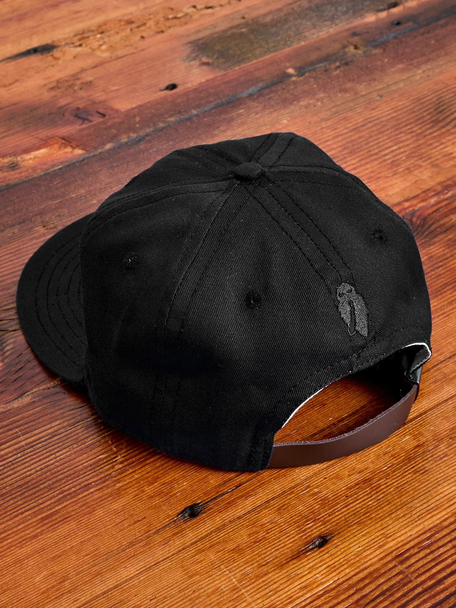 Blue Owl Baseball Cap in Black