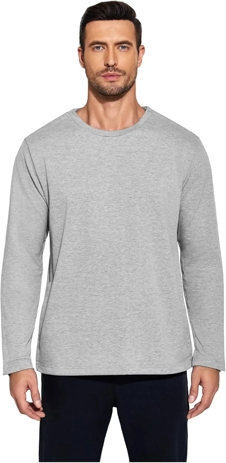 Deyeek Post Shoulder Surgery Recovery Shirts For Men Chemo Port Access Top Snap Full Tear Away Long Sleeve