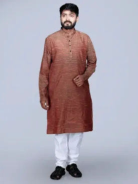 Duel Tone Organic Cotton Springs Men Kurta