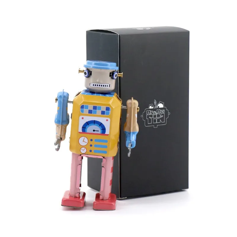 Mr & Mrs Tin Electro Bot