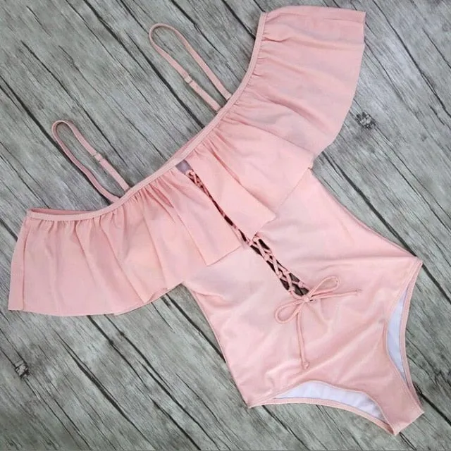 One Piece Swimwear Women