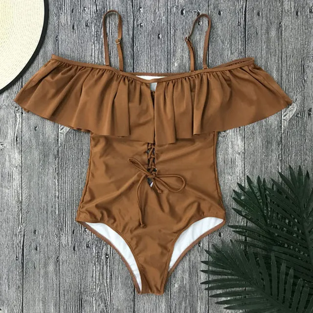 One Piece Swimwear Women