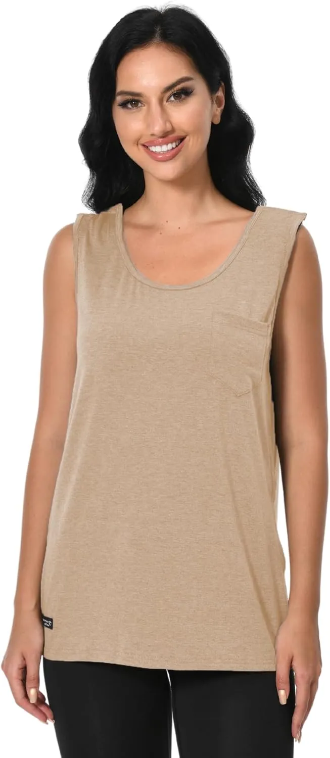 Post Surgery Shirts Shoulder Arm Broken Breast Recovery Tank Tops Clothing Snap Open Sleeveless Shirt Unisex Size