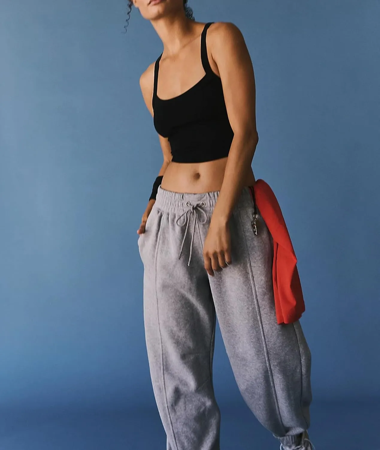 Tank Tops for Women Scoop Neck Crop Tops Athletic Workout Tops Cute Seamless Cami Ribbed Tank Tops