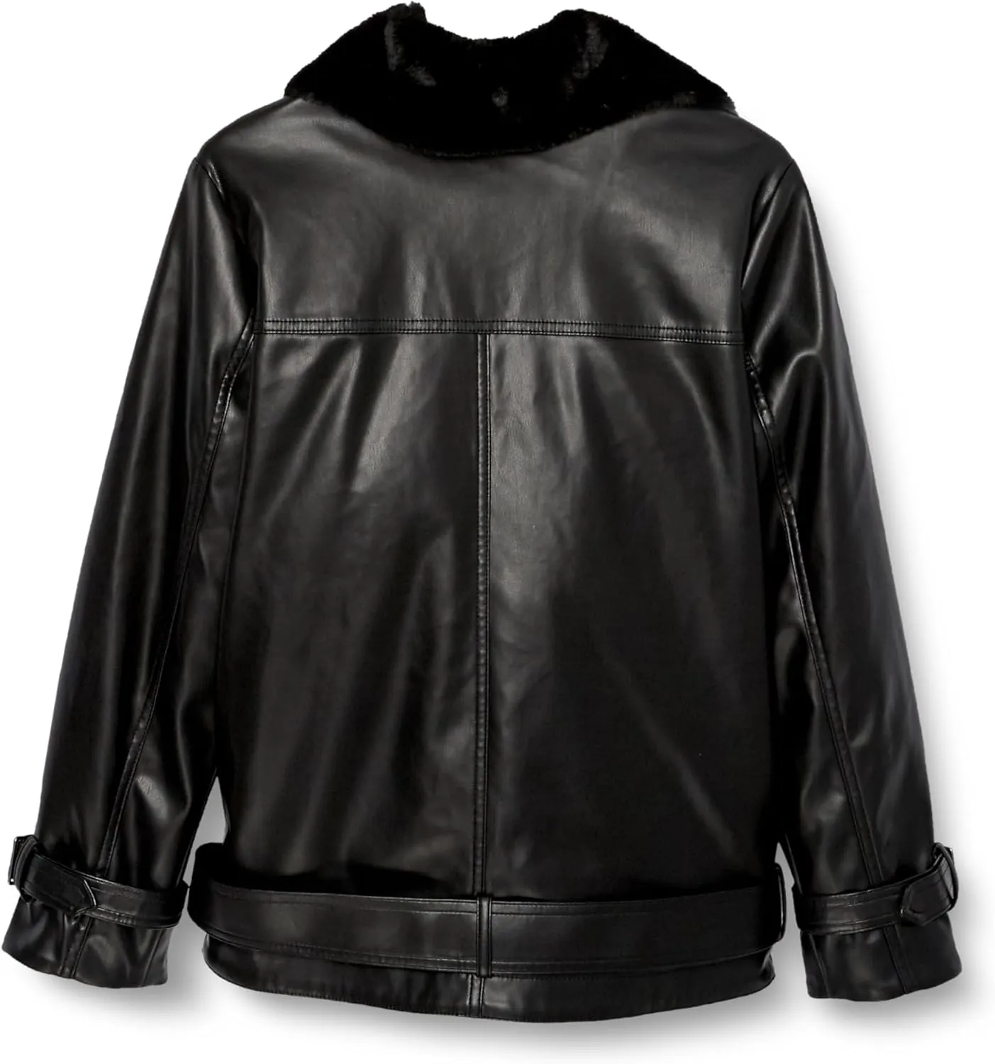 The Drop Women's Cavalla Vegan Leather Moto Jacket