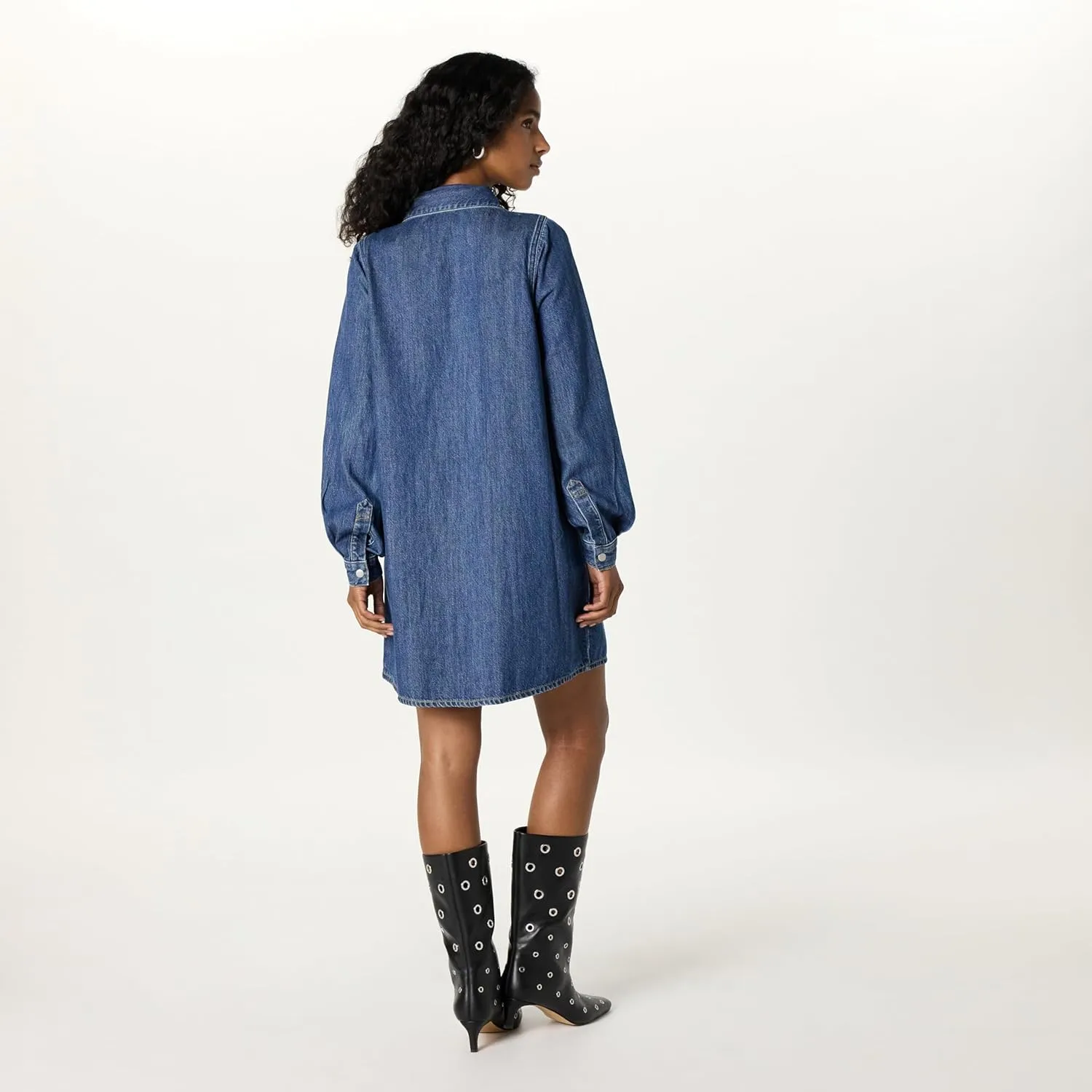 The Drop Women's Katerina Denim Shirtdress