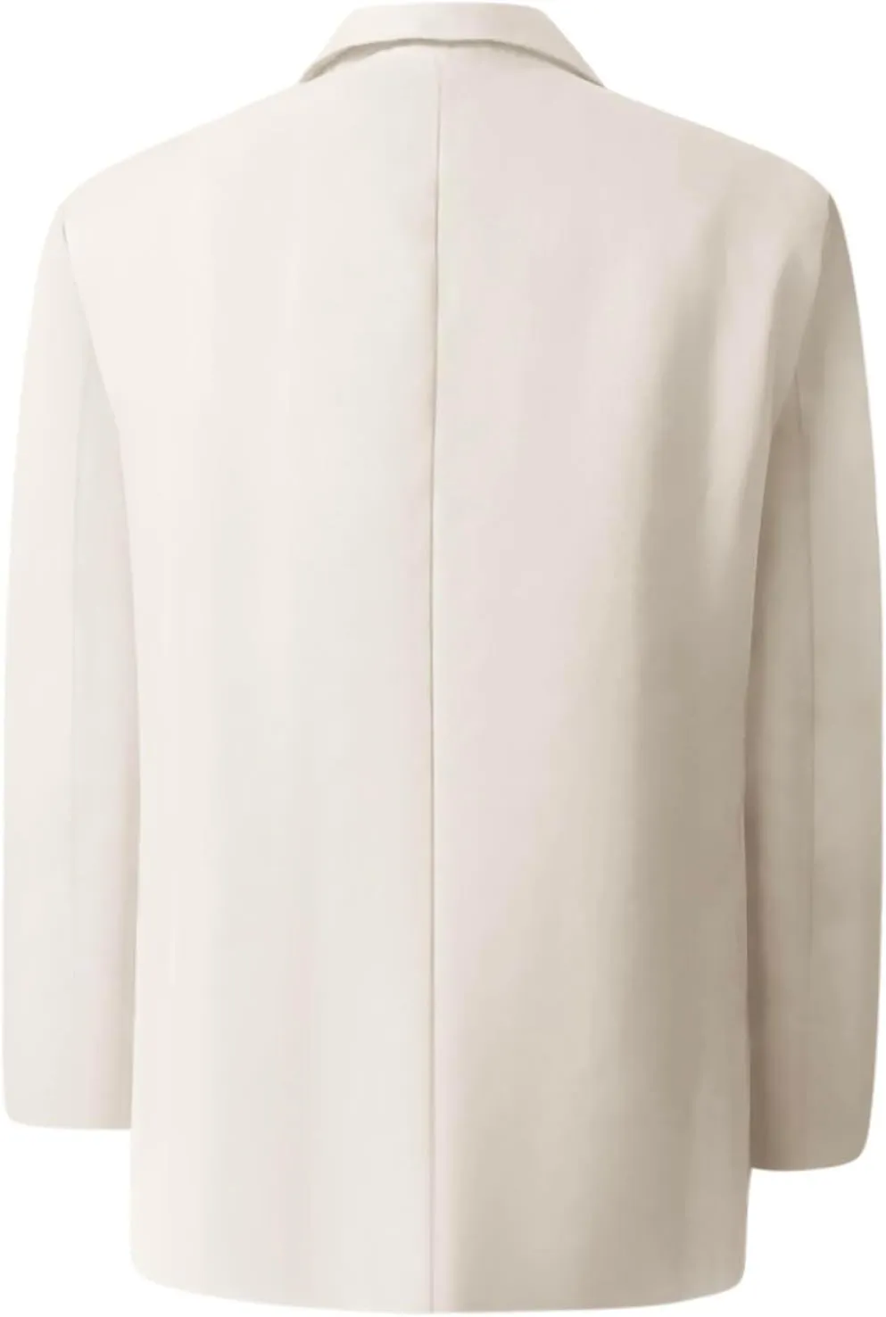 uhnmki Women's 2024 Fall Business Casual Blazers Long Saleeve Notch Lapel Trendy Work Blazers Jackets Outerwear